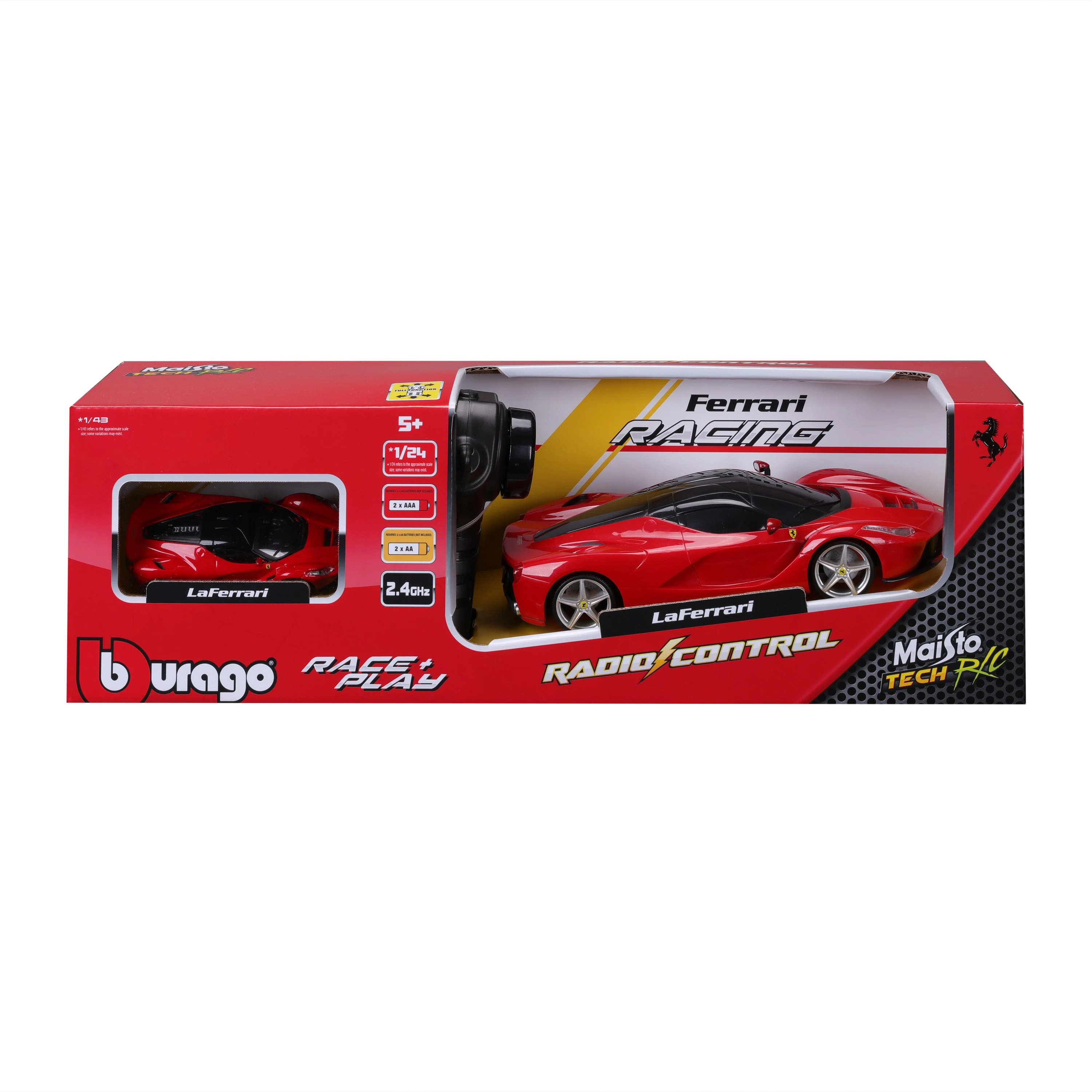 Co-Pack: LaFerrari RC Vehicle 1:24 + Diecast 1:43