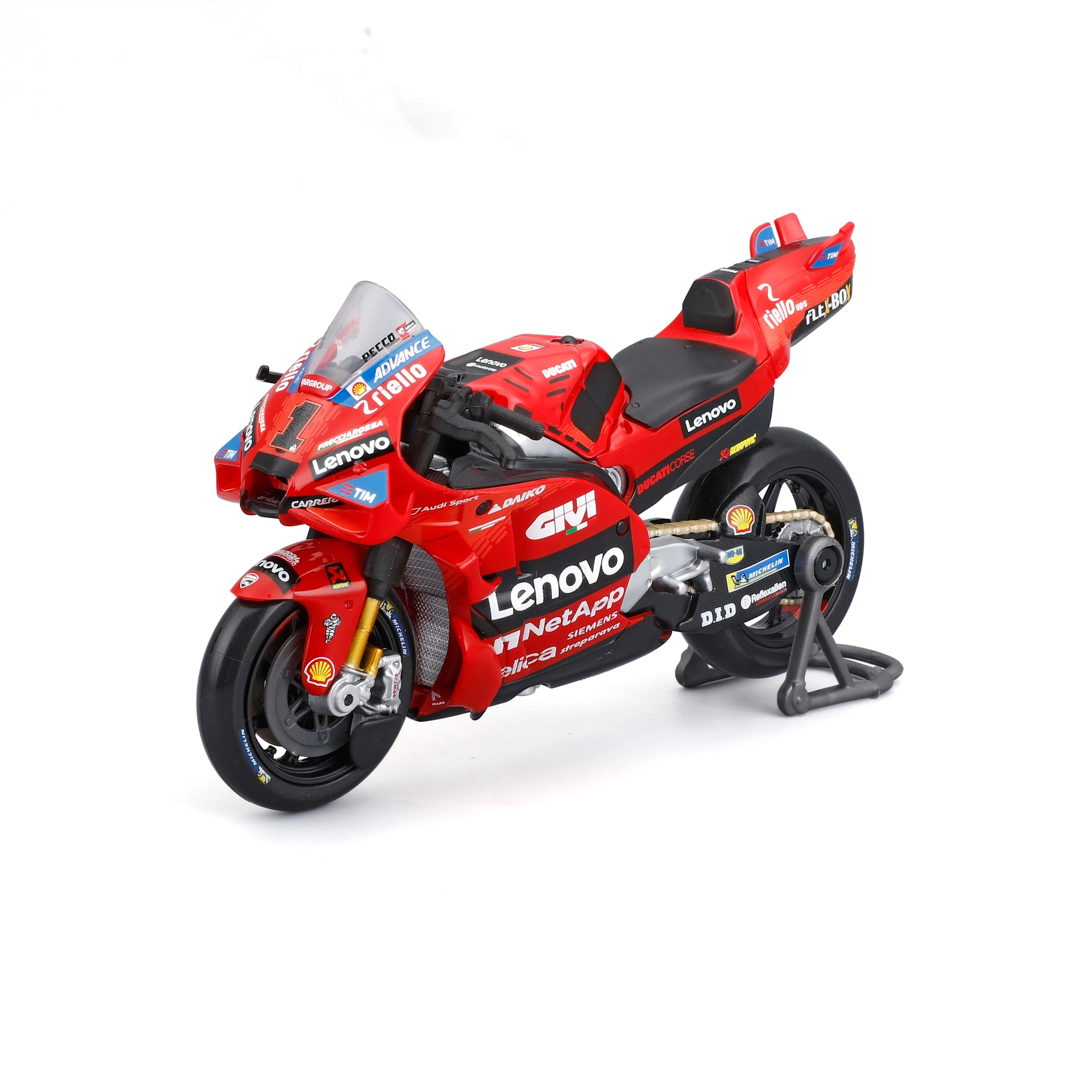 Ducati Lenovo Team 2024 #1 Francesco Bagnaia – Diecast Model Scale 1:18