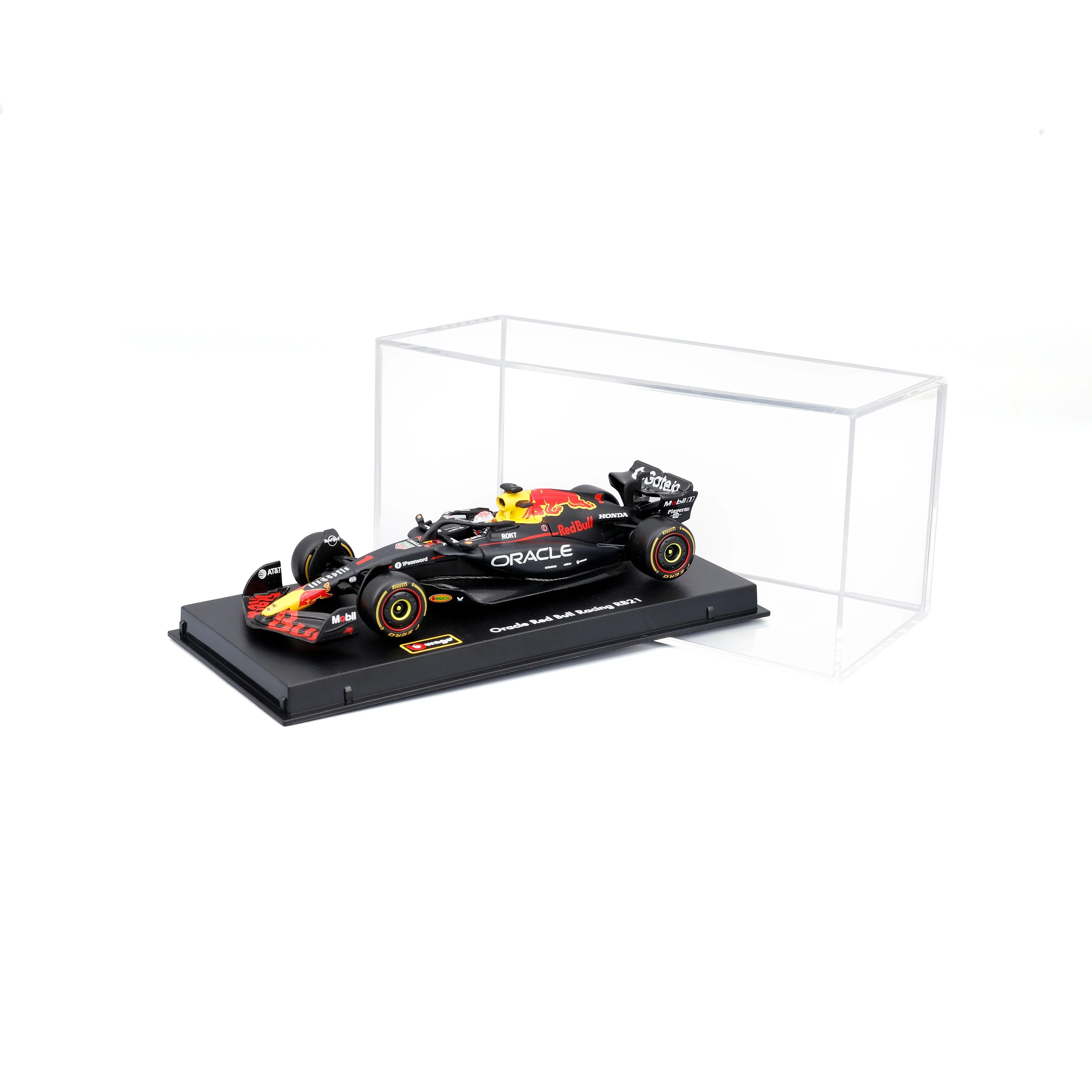 F1 Red Bull Racing RB21 2025 #1 Max Verstappen – 1:43 scale with base and display case