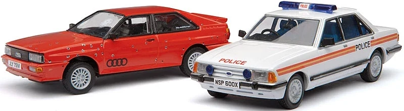 Audi + Ford Ashes to Ashes Set: Audi Quattro and Ford Granada