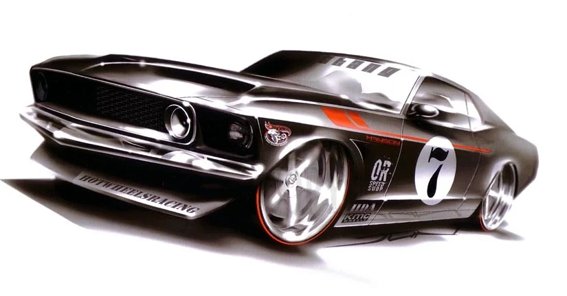 ’69 Ford Mustang – 2007 #004 (4th Color)