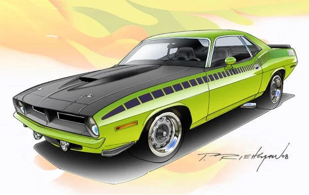 ’70 Plymouth AAR Cuda – 2009 #029 (3rd Color)
