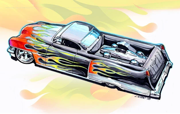 Custom ’53 Cadillac – 2009 #015 (3rd Color)
