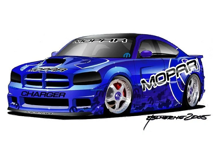 Dodge Charger Drift Car – 2010 #043 (3rd Color)