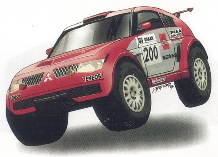 ‘Tooned Mitsubishi Pajero Evolution – 2004