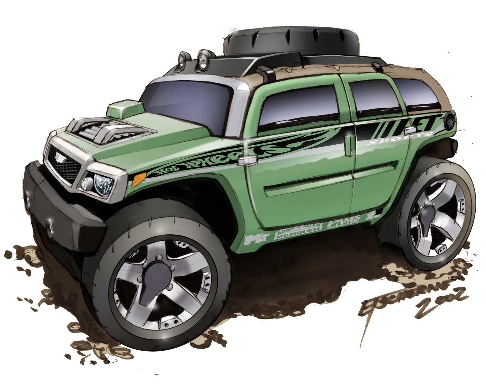 Rockster – 2004 (3rd Color)