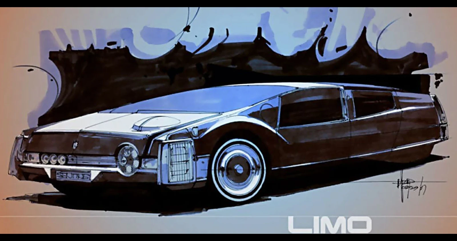 Syd Mead’s Sentinel 400 Limo – 2002 #054