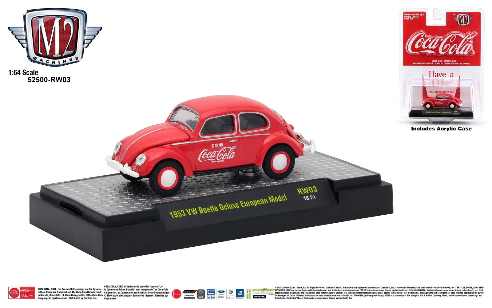 1953 VW Beetle Deluxe European Model