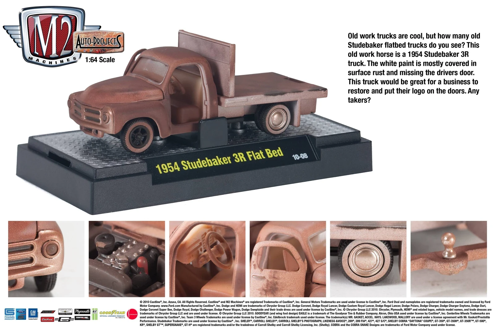1954 Studebaker 3R Flat Bed