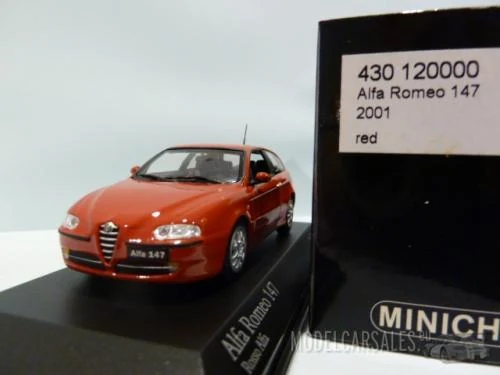 Alfa Romeo 147, red, 2001