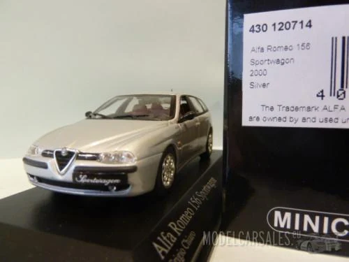 Alfa Romeo 156 Sportwagon, silver, 2001