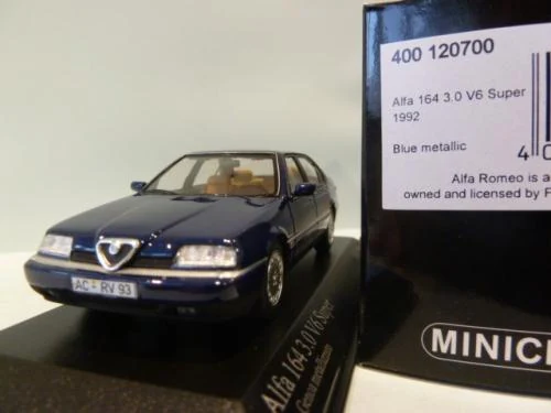 Alfa Romeo 164, super 3.0 V6, met.blue , 1992