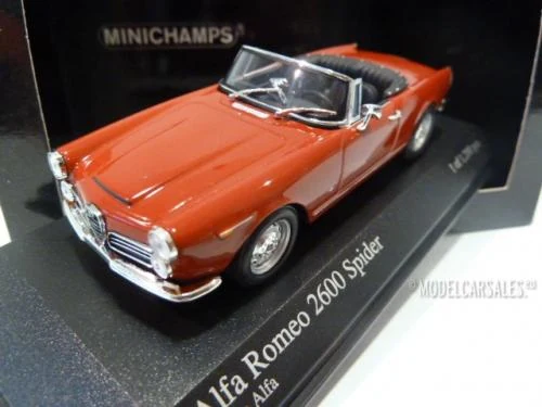Alfa Romeo 2600 Spider, red , 1964