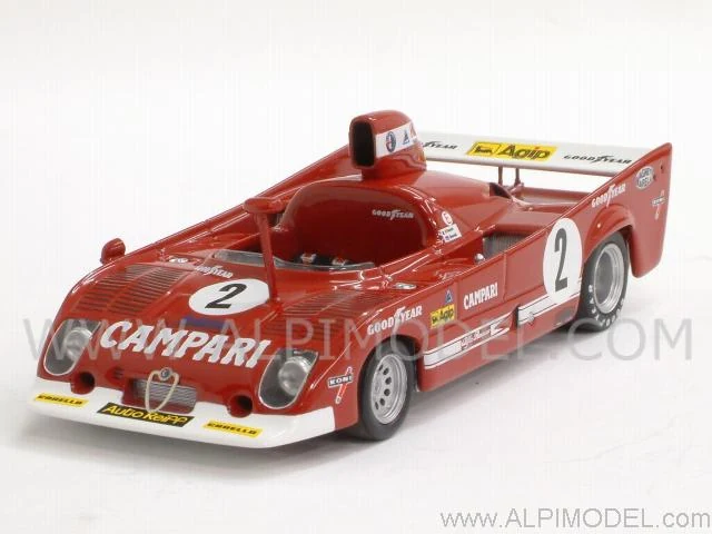 Alfa Romeo 33 TT 12, No.2, Pescarolo, winn…