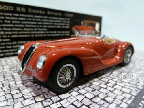 Alfa Romeo 6C 2500 SS Corsa Spider, red , 1939