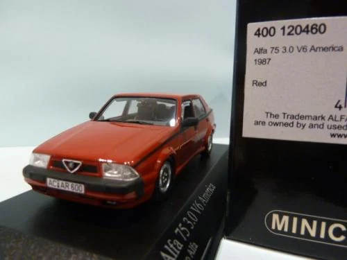 Alfa Romeo 75 3.0 V 6 America, red , 1987