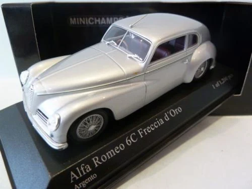 Alfa Romeo 8C Freccia d Oro, silver , 1947