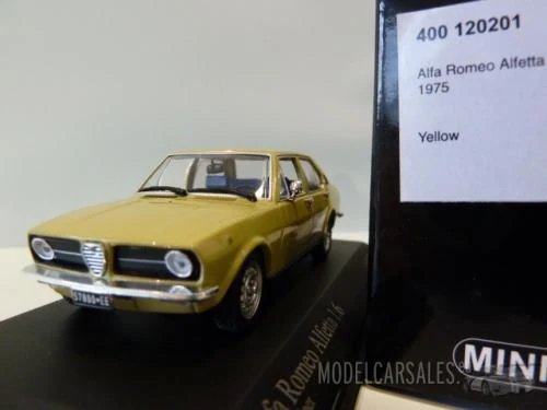 Alfa Romeo Alfetta 1.6, yellow, 1975