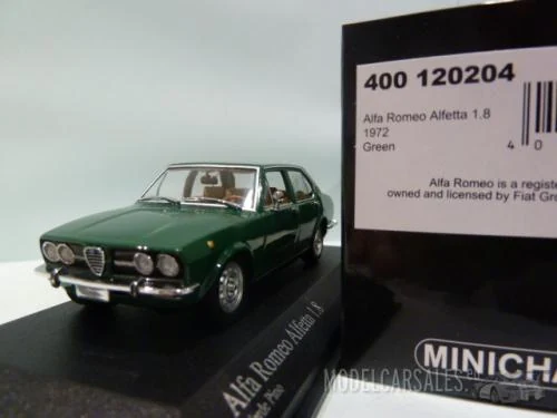 Alfa Romeo Alfetta 1.8, green , 1972