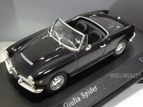 Alfa Romeo Giulia Spider, black , 1962