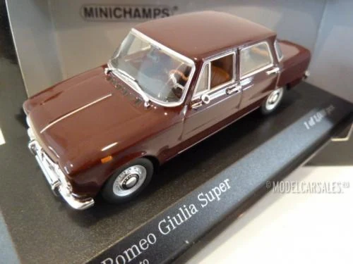 Alfa Romeo Giulia super, dark red , 1970