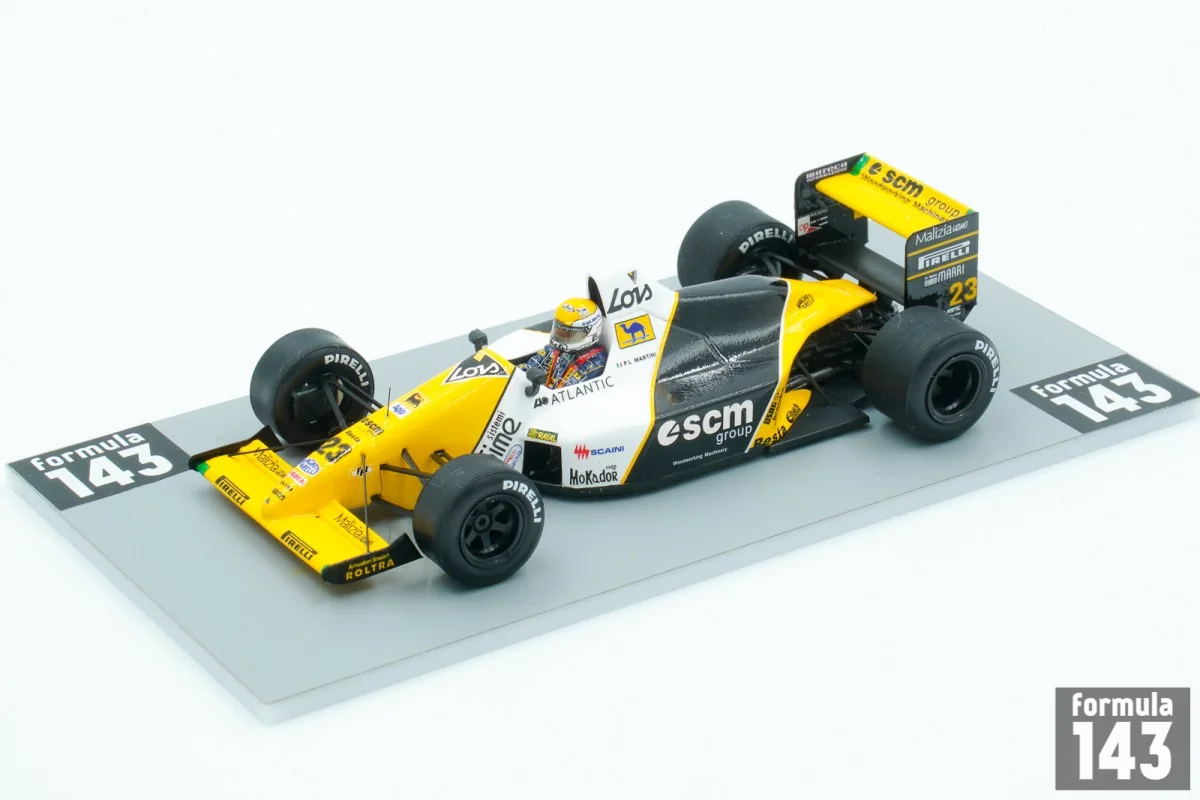 F1 M189 FORD N 23 SEASON 1990 P.MARTINI