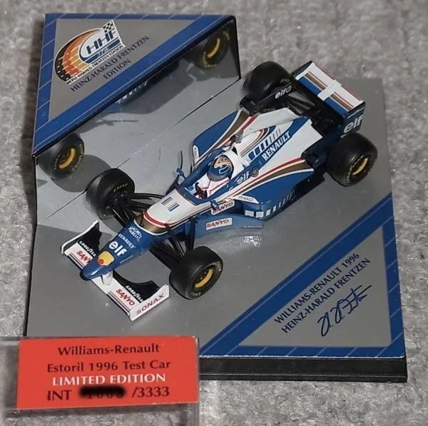 F1 FW18 N 0 TEST CAR ESTORIL 1996 H.H.FRENTZEN EDITION