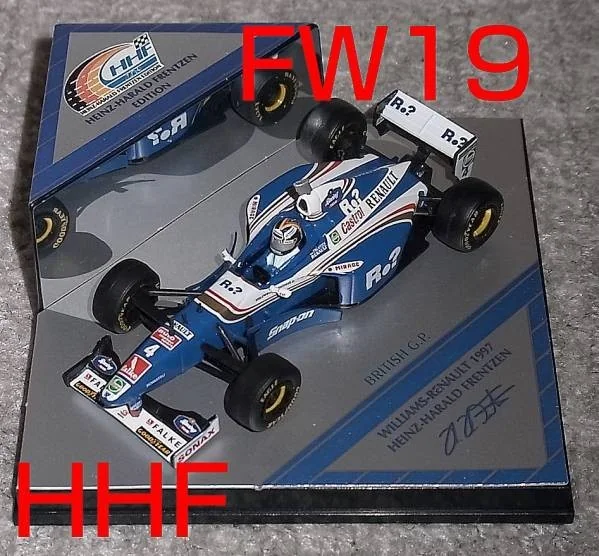 F1 FW19 N 4 GP BRITISH 1997 H.H.FRENTZEN EDITION