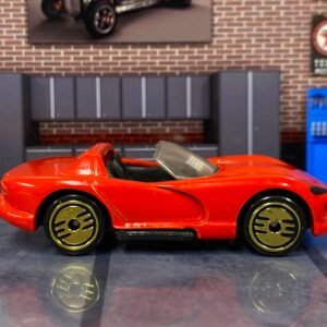 Loose Hot Wheels - 2013 Dodge Viper - Red (Gold Wheels)