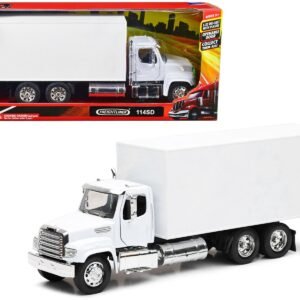 Freightliner 114SD Box Truck White "Long Haul Trucker" Series 1/32 D
