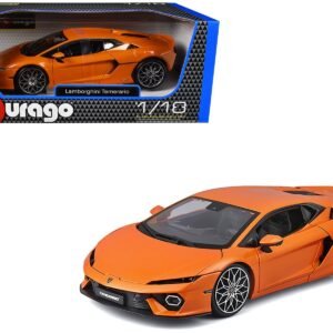 Lamborghini Temerario Orange Metallic 1/18 Diecast Model Car by Bbur