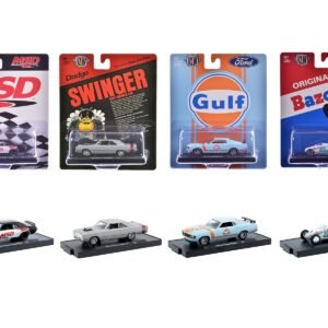"Auto-Drivers" Set of 4 pieces in Blister Packs Release 131 Limited Edition to 7500 pieces Worldwide 1/64 Cars M2 Machines Diecast Model