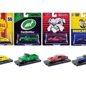 "Auto-Drivers" Set of 4 pieces in Blister Packs Release 132 Limited Edition to 8000 pieces Worldwide 1/64 Cars M2 Machines Diecast Model