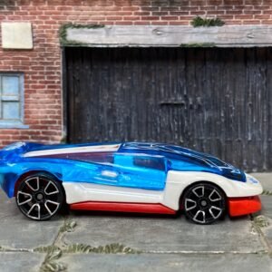 Loose Hot Wheels - El Viento - Red, White and Blue