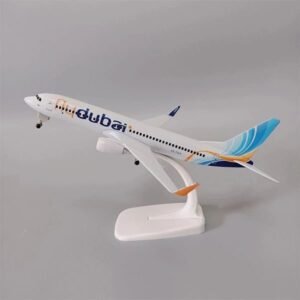 20cm Alloy Metal Air Fly Dubai Airlines B737 Diecast Airplane Model