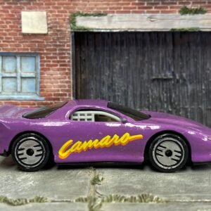 Loose Hot Wheels 1992 - Chevrolet Camaro Z-28 Stock Car - Purple
