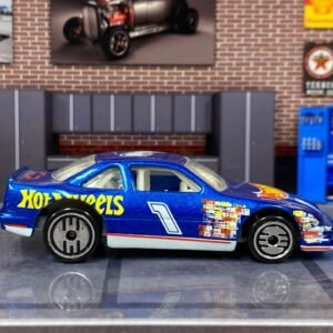 Hot Wheels Chevy Stock Car (1991) - Blue and White Hot Wheels