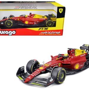 Ferrari F1-75 #16 Charles Leclerc "Giallo Modena" 2nd Place Formula