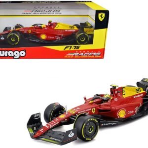 Ferrari F1-75 #55 Carlos Sainz "Giallo Modena" Formula One F1 Italia