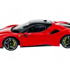 Ferrari SF90 Stradale Assetto Fiorano Red with White Stripes "Signat