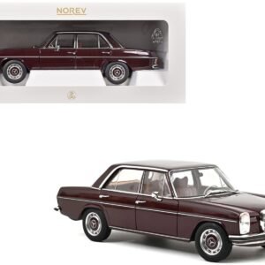 1968 Mercedes-Benz 200 Dark Red Brown 1/18 Diecast Model Car by Nore