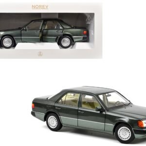 1990 Mercedes-Benz 230 E Night Green Metallic with Green Interior 1/