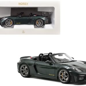 2023 Porsche 718 Spyder RS Weissach Pack Forest Green Metallic with