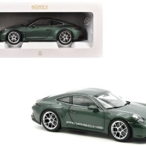 2023 Porsche 911 S/T Malachite Green Metallic 1/18 Diecast Model Car