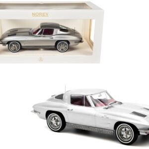 1963 Chevrolet Corvette Sting Ray Sebring Silver Metallic with Red I