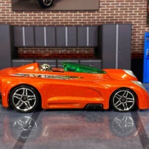 Loose Hot Wheels - Monoposto - Orange and Green