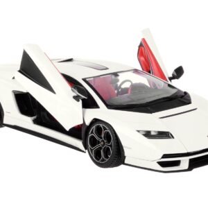 Lamborghini Countach LPI 800-4 White 1/24 Diecast Model Car by Bbura