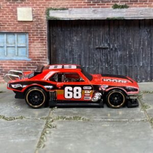 Loose Hot Wheels - Custom 1968 Camaro -Red and Black