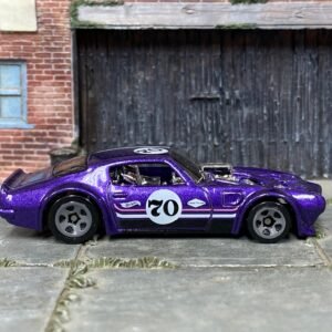 Loose Hot Wheels 1970 Pontiac Firebird – Purple | Classic American Muscle Car Casting