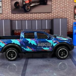 Loose Hot Wheels - 2019 Ford Ranger Raptor 4X4 Truck - Blue and Purple HKS